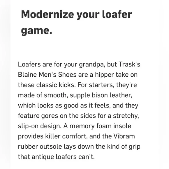 H.S. Trask Blaine Chocolate Bison Leather Slip-On Loafers Men's Shoes NWOT 13M - Picture 8 of 8